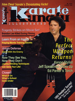08/93 Karate Kung Fu Illustrated